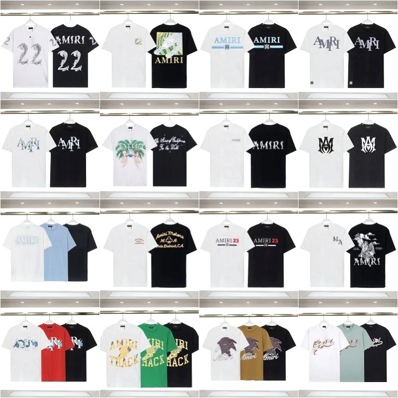 Amiri Letter-Print Logo T-Shirt Review: Daylight Fade Checks on a $8.36 Dyed Logo Print