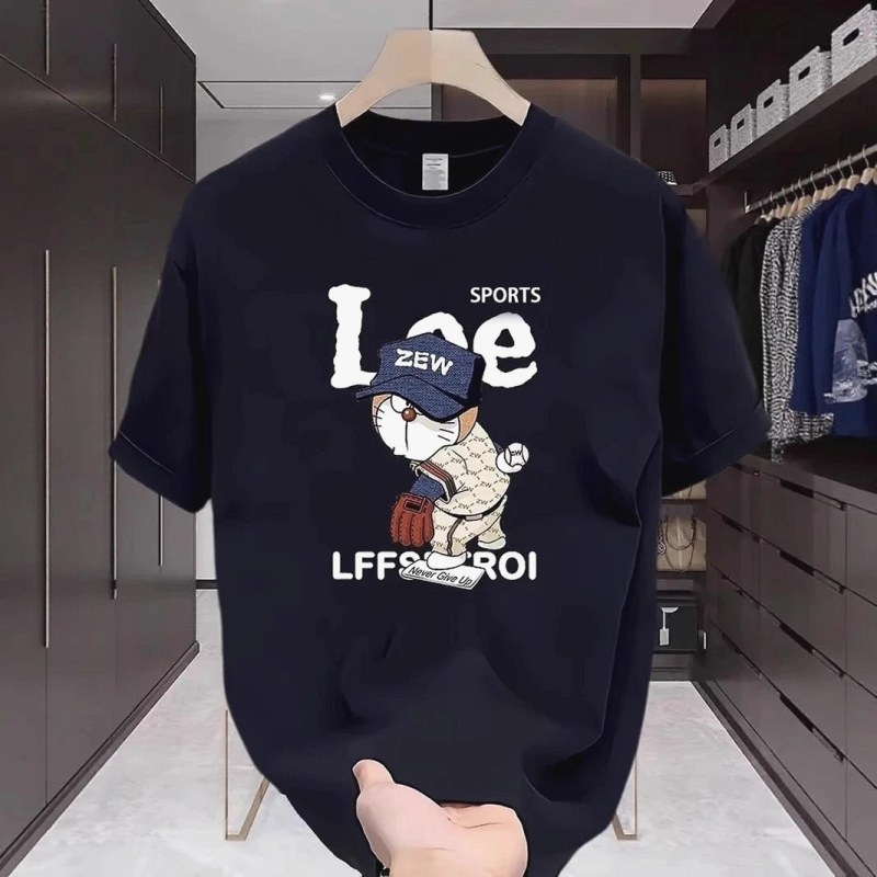 Lee Black T-Shirt in Casual Streetwear Style Review: 250 g Heavy Cotton vs the 200 g Build